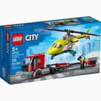Transporte De Helicóptero De Salvamento Lego City - LEGO 60