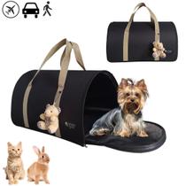 Transporte Pet Container Bolsa Cães/Gatos Coelhos Luxo Rf04