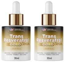 Transresveratrol Gold Sérum Facial Loja Oficial 2 Unidades Transresveratrol Gold Sérum Facial Loja Oficial 2 Unidades
