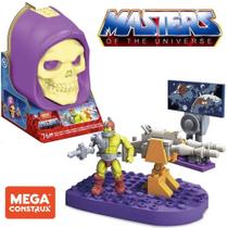 Trap Jaw com Canhao Laser 76 Pecas Motu Mega Construx Gwj76 Mattel Trap Jaw com Canhao Laser 76 Pecas Motu Mega Construx Gwj76 Mattel