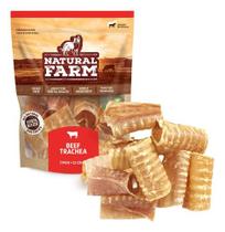 Traqueia Bovina Petisco Natural Saboroso Para Cães 12un Natural Farm