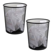 Trash Can Mind Reader Mesh 16,65 L (4,4 gal) Office Black x2