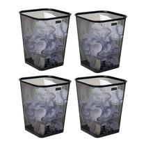 Trash Can Mind Reader Mesh Square 9,75 L x 9,75 L x 12,25 H preto Trash Can Mind Reader Mesh Square 9,75 L x 9,75 L x 12,25 H preto