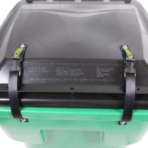 Trash Lock TrashLocker Original com tampa de duas alças preta