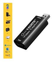 Trasmite Placa Captura Hdmi Usb 4k Hd 1080p Vídeo Card 2.0 Trasmite Placa Captura Hdmi Usb 4k Hd 1080p Vídeo Card 2.0