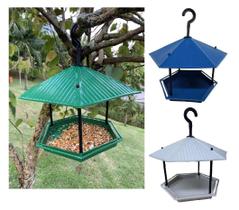 Tratador Comedor Para Pássaros Ecológico Jardim Viveiro Tratador Comedor Para Pássaros Ecológico Jardim Viveiro