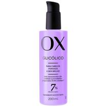 Tratamento Acidificante Glicólico OX 200ml Brilho Intenso Anti Porosidade