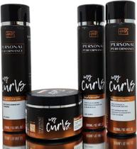 Tratamento Cacheados Sh, Mas, Cond, Geleia Hairs Company