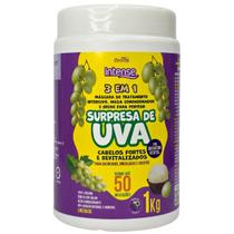 Tratamento Capilar 3 em 1 Surpresa de Uva Cabelos Fortes e Revitalizados Intense Griffus 1Kg Tratamento Capilar 3 em 1 Surpresa de Uva Cabelos Fortes e Revitalizados Intense Griffus 1Kg