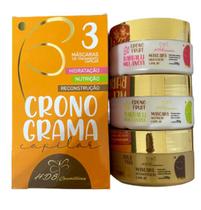 Tratamento Capilar Cronograma 03 Produtos Hds Cosméticos