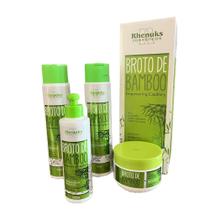 Tratamento Capilar Shampoo Condicionador Broto De Bamboo Rhenuks