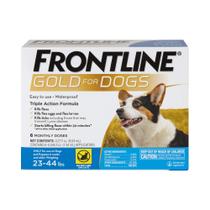 Tratamento Contra Pulgas e Carrapatos Frontline Gold para Cães Médios 6 Unidades Tratamento Contra Pulgas e Carrapatos Frontline Gold para Cães Médios 6 Unidades