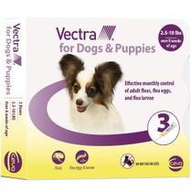 Tratamento contra pulgas Vectra para cães extra pequenos 3 meses Tratamento contra pulgas Vectra para cães extra pequenos 3 meses