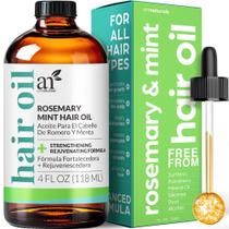 Tratamento de cabelo Artnaturals Rosemary Mint 120ml para cabelos secos Tratamento de cabelo Artnaturals Rosemary Mint 120ml para cabelos secos