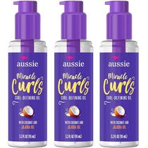 Tratamento de cabelo Aussie Miracle Curls Defining Oil 100mL x3