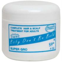 Tratamento de cabelo Baby Don't Be Bald Super GRO 120mL Tratamento de cabelo Baby Don't Be Bald Super GRO 120mL