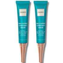 Tratamento de creme para unhas e cutículas Onsen Secret 15 mL (pacote com 2)