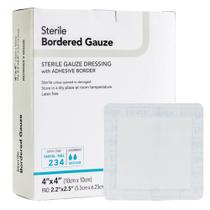 Tratamento de gaze com borda estéril Dermarite Industries