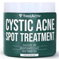 Tratamento de manchas de acne cística TreeActiv 15ml para adultos, homens e mulheres Tratamento de manchas de acne cística TreeActiv 15ml para adultos, homens e mulheres