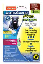 Tratamento de pulgas e carrapatos Hartz UltraGuard Pro 3 meses 61-150 libras