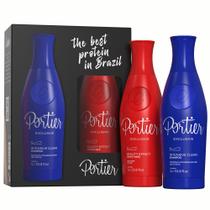 Tratamento de queratina Portier Exclusive 1L - Sistema de suavização