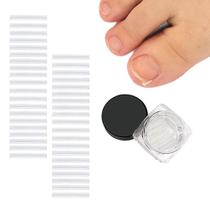 Tratamento de unhas encravadas WXYINSPAS 50 unidades de tiras transparentes Tratamento de unhas encravadas WXYINSPAS 50 unidades de tiras transparentes