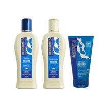 Tratamento Dia a Dia Bio Extratus NEUTRO (Shampoo/Condicionador 250ml/Finalizador 150g)