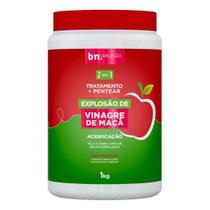 Tratamento e Pentear Explosão de Vinagre de Maçã de 1kg - Beleza Natural