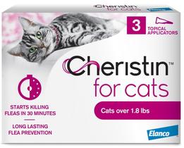 Tratamento e Prevenção de Pulgas em Gatos - Cheristin (3 Doses) Tratamento e Prevenção de Pulgas em Gatos - Cheristin (3 Doses)