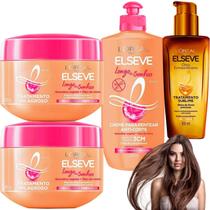 Tratamento Elseve Longo dos Sonhos Óleo Extraordinário Cachos Lisos Loreal Paris