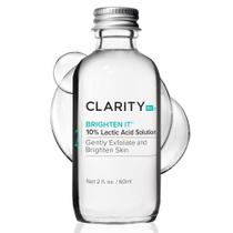Tratamento facial esfoliante ClarityRx Brighten It 10% de solução de ácido lático 60mL
