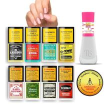 Tratamento Fortalecedorpara Unhas Sos Bases Top Beauty Kit Tratamento Fortalecedorpara Unhas Sos Bases Top Beauty Kit