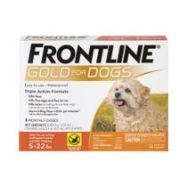 Tratamento Frontline Gold para Pulgas e Carrapatos Cães Pequenos 3 Unidades Tratamento Frontline Gold para Pulgas e Carrapatos Cães Pequenos 3 Unidades