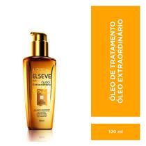 Tratamento Óleo Extraordinário Elseve LOréal Paris 100ml Uso Universal Nutrição sem Pesar Controla Frizz Pré Escova