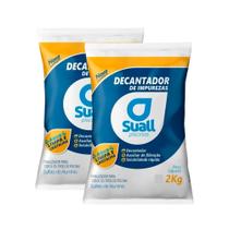 Tratamento para piscina 2 suall decantador 2kg Tratamento para piscina 2 suall decantador 2kg