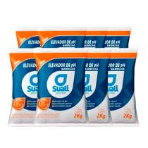 Tratamento para piscina 8 suall elevador de ph 2kg