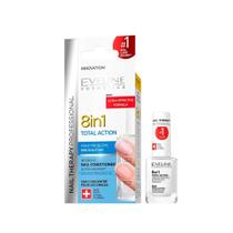 Tratamento para Unhas Eveline Cosmetics Total Action 8 em 1 Tratamento para Unhas Eveline Cosmetics Total Action 8 em 1