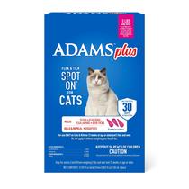 Tratamento Spot On contra pulgas e carrapatos Adams Plus para gatos 2,3 kg ou mais Tratamento Spot On contra pulgas e carrapatos Adams Plus para gatos 2,3 kg ou mais