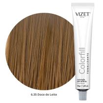 Tratamento Tonalizante Colorfill 6.35 Doce de Leite 50gr Vizet Tratamento Tonalizante Colorfill 6.35 Doce de Leite 50gr Vizet