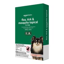 Tratamento tópico de pulgas, carrapatos e mosquitos para cães pequenos