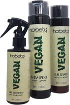 Tratamento Vegan Pre Sh 150Ml Sh 300Ml Balsamo 300Ml Hobety Tratamento Vegan Pre Sh 150Ml Sh 300Ml Balsamo 300Ml Hobety