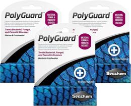 Tratamiento para Acuarios Seachem PolyGuard Paquete de 3x10g