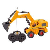 Trator 4 Funçóes Escavadeira Controle Remoto Trator 4 Funçóes Escavadeira Controle Remoto