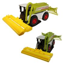 Trator agrícola de plástico 12cm Modelo:colheitadeira 01