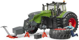 Trator agrícola Fendt 1050 Vario com Boneco Bruder 1/16