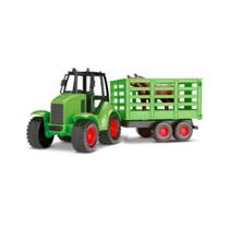 Trator Agromak Haras Silmar Brinquedos Ref.6850 Verde