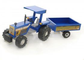 Trator Alf Brinquedos Com Reboque - 520