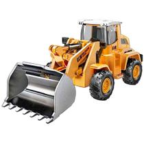 Trator Brinquedo Carrinho Coleção 12cm Pá de Metal Realista