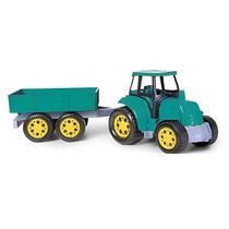 Trator Brinquedo Infantil Menino Caçamba Agrícola Grande