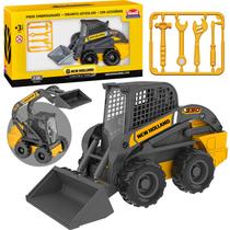 Trator Brinquedo New Holland Construction Mini Carregadeira L330 Usual Brinquedos